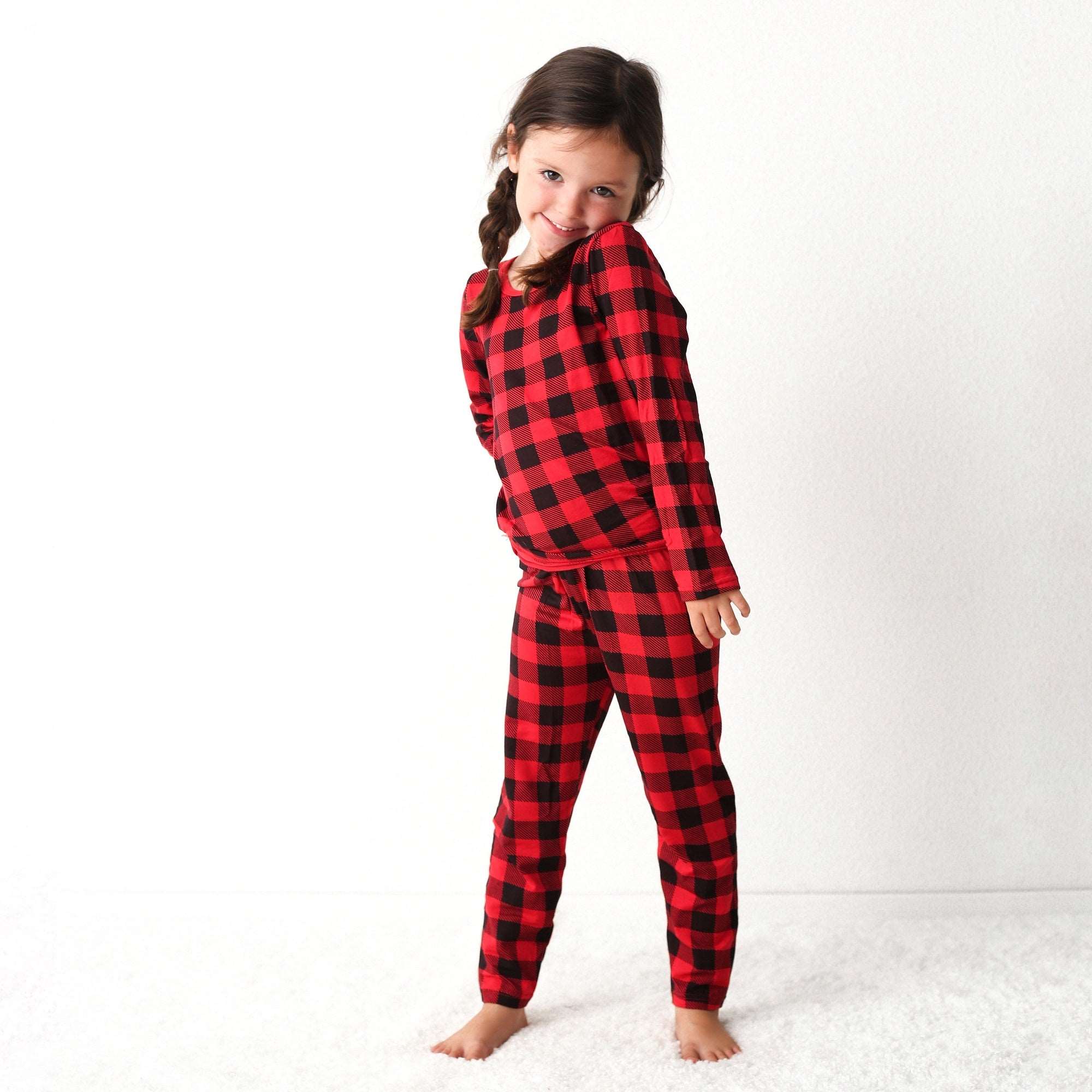 Bestaroo - Black & Red Plaid Pajama