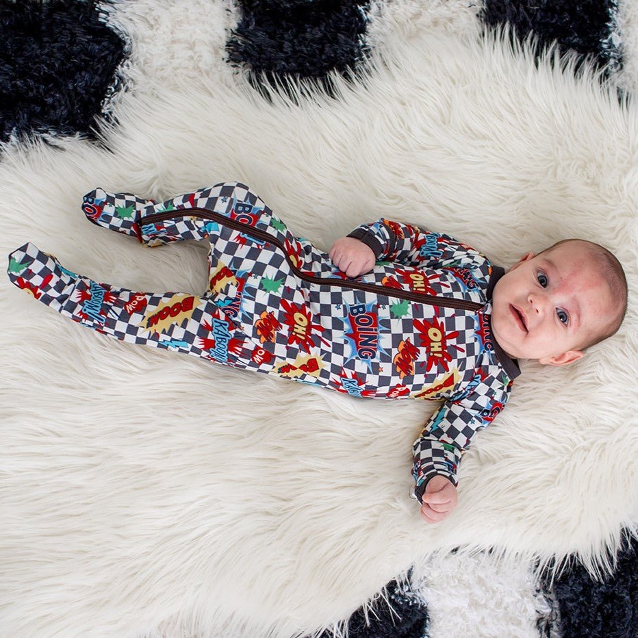 Bestaroo - Boomin Checks Footie