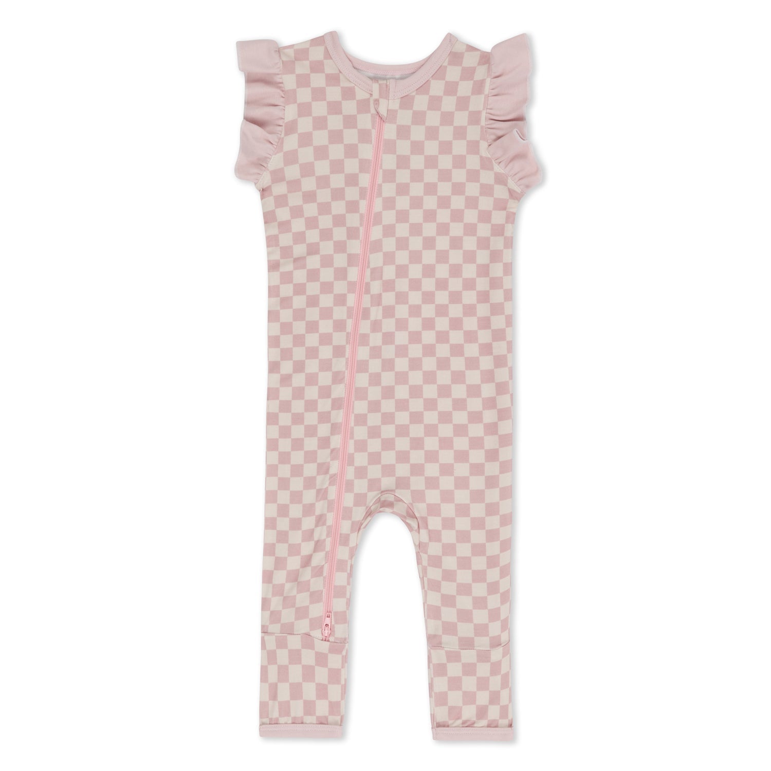 Bestaroo - Checkers in Pink Romper