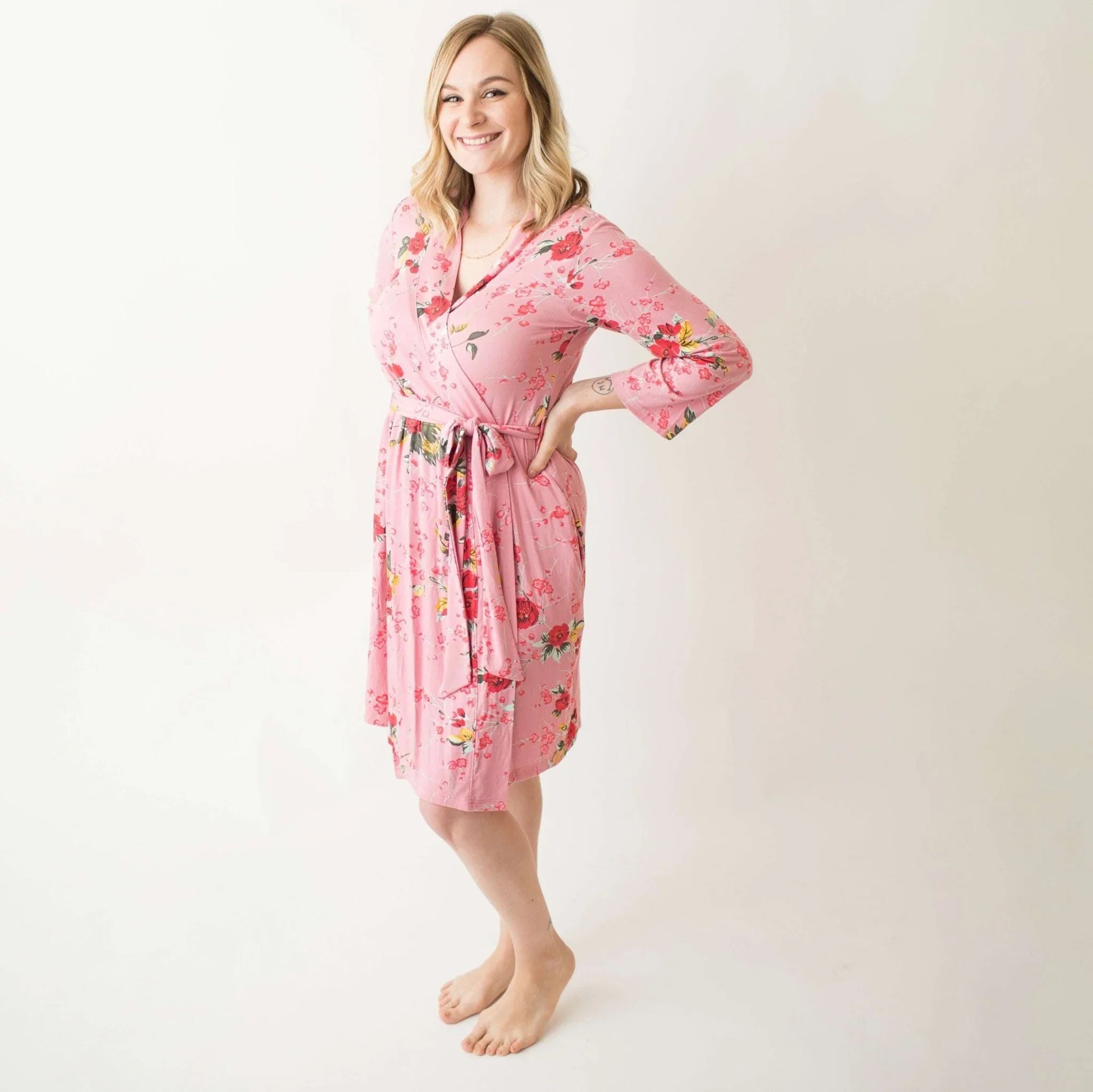 Bestaroo - Cherry Blossom Rose Robe
