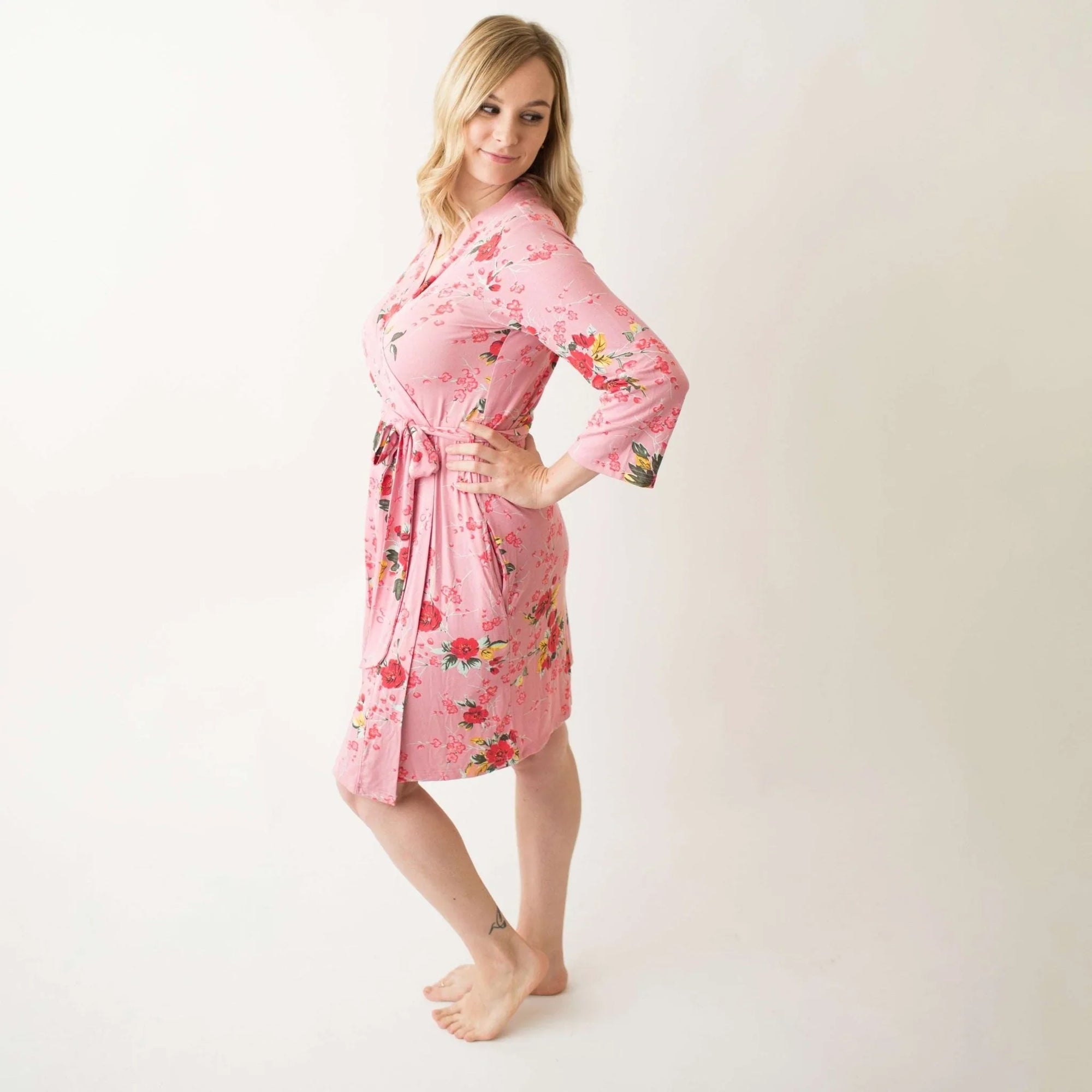 Bestaroo - Cherry Blossom Rose Robe