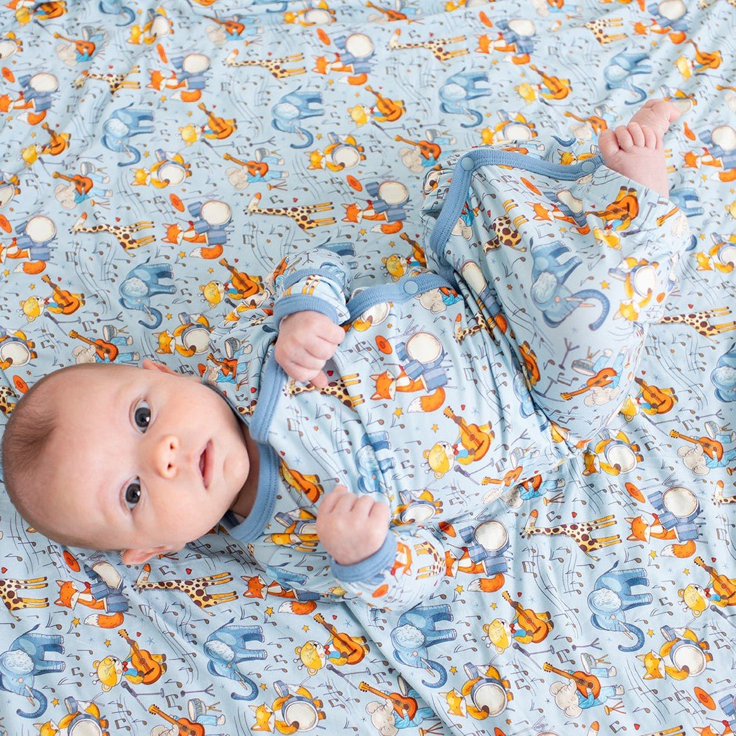 Bestaroo - Bamboo - Critter Concert Footie