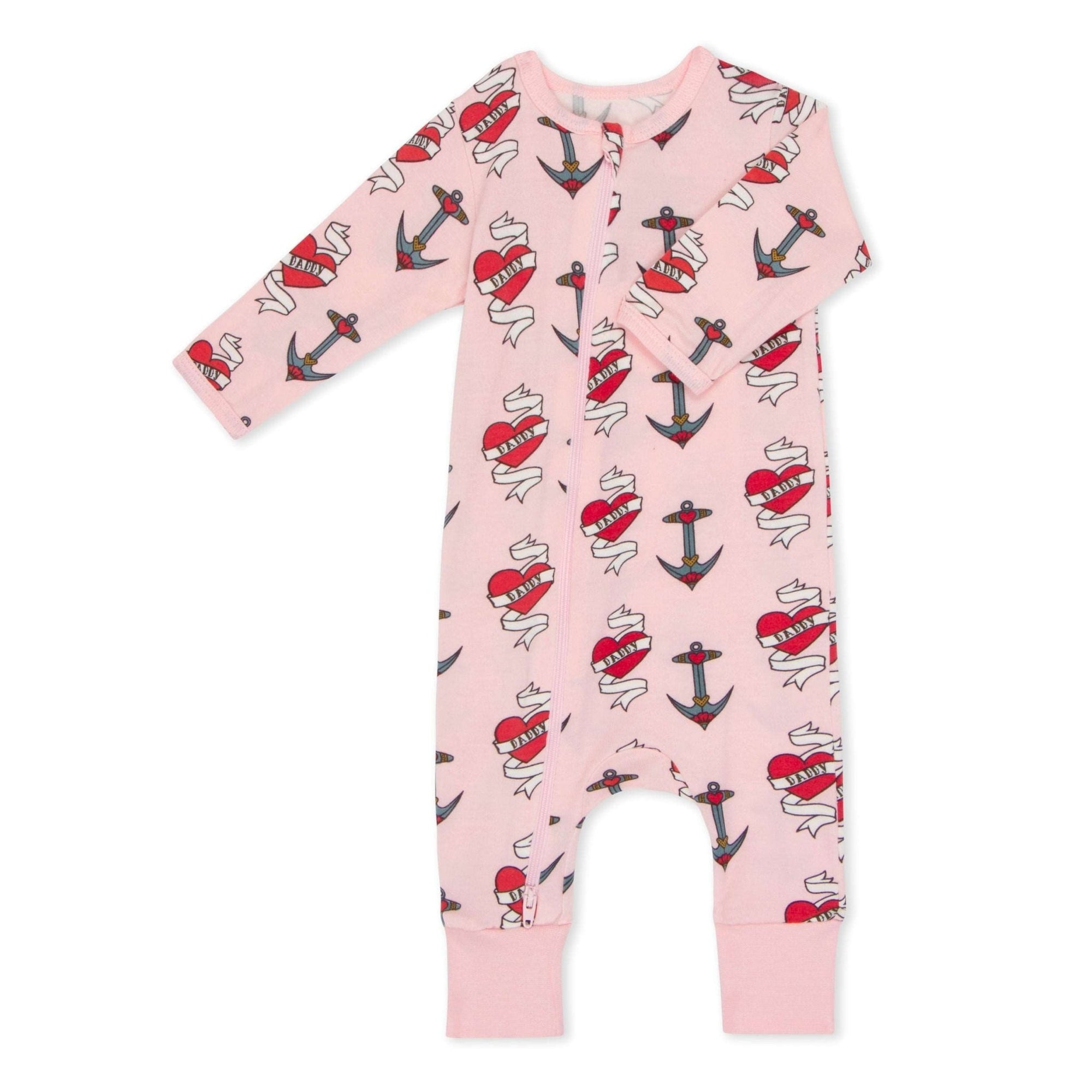 Bestaroo - Daddy Tattoo Romper