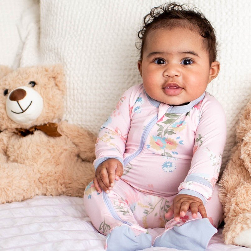 Bestaroo - Ditzy floral Footie