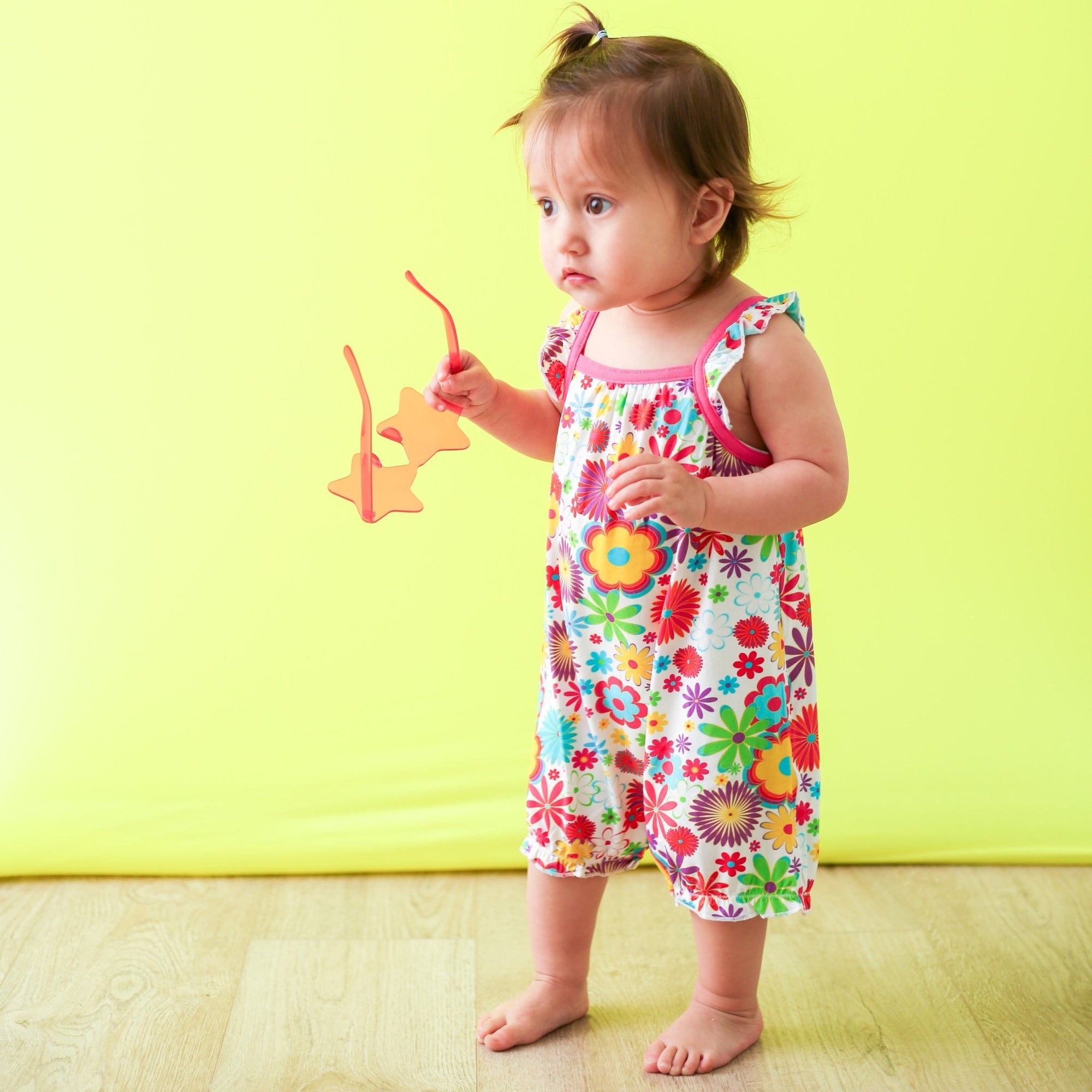 Bestaroo - Groovy Bloom Bubble Romper