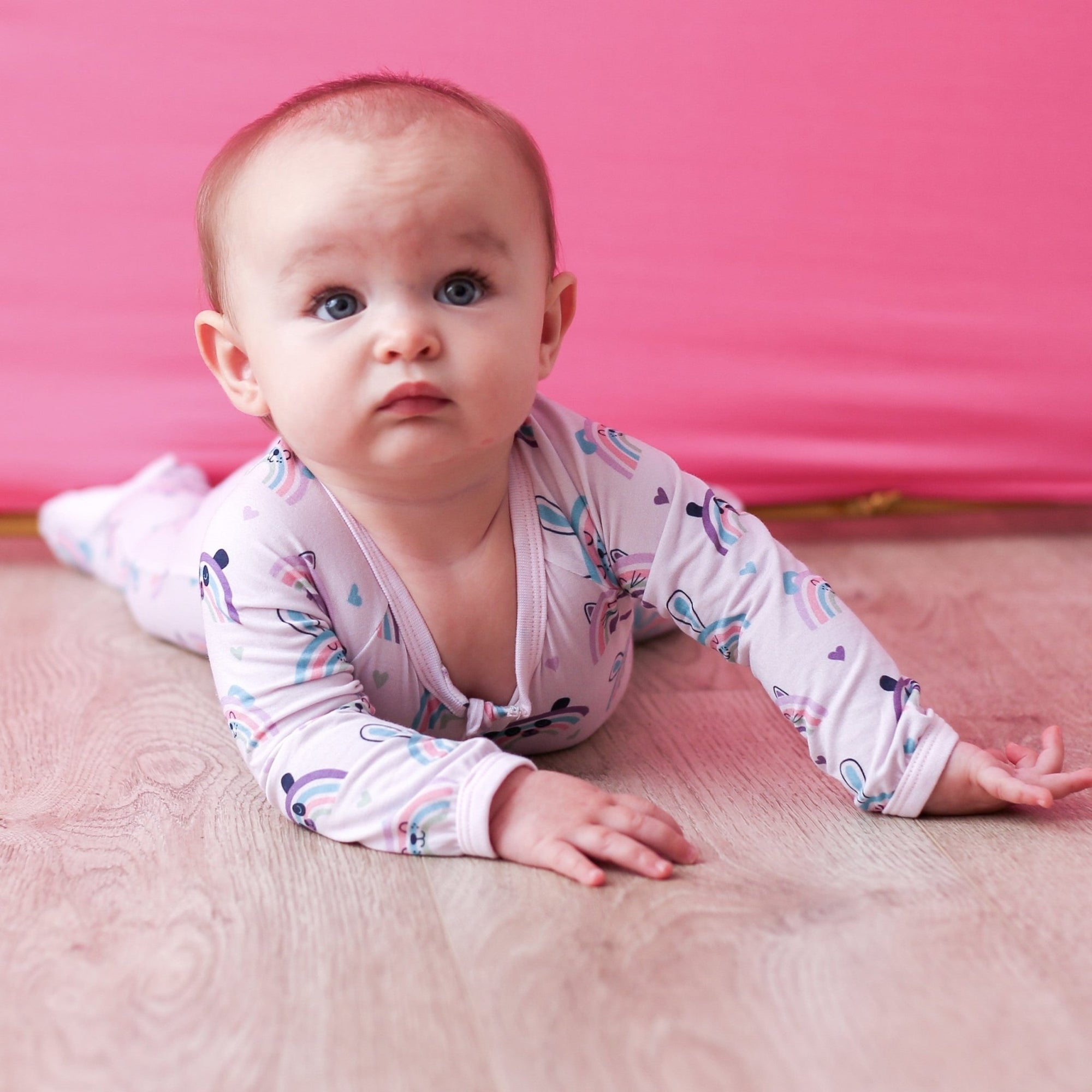 Bestaroo - Happy Rainbows Footie