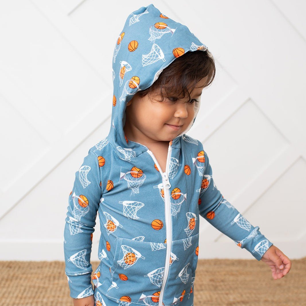 Bestaroo - Bamboo - Hoops Zipper Hoodie