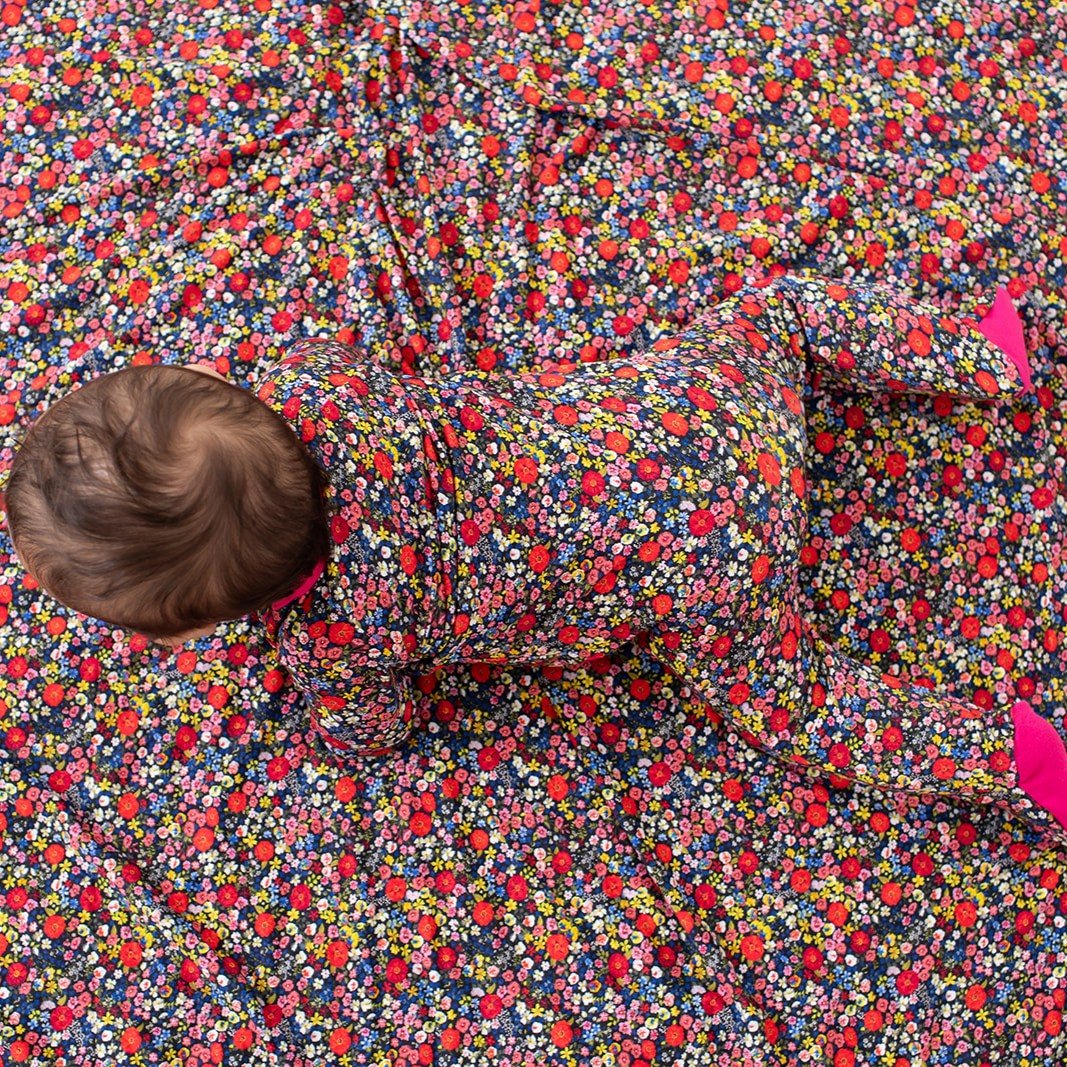 Bestaroo - Bamboo - Midnight Petals Footie