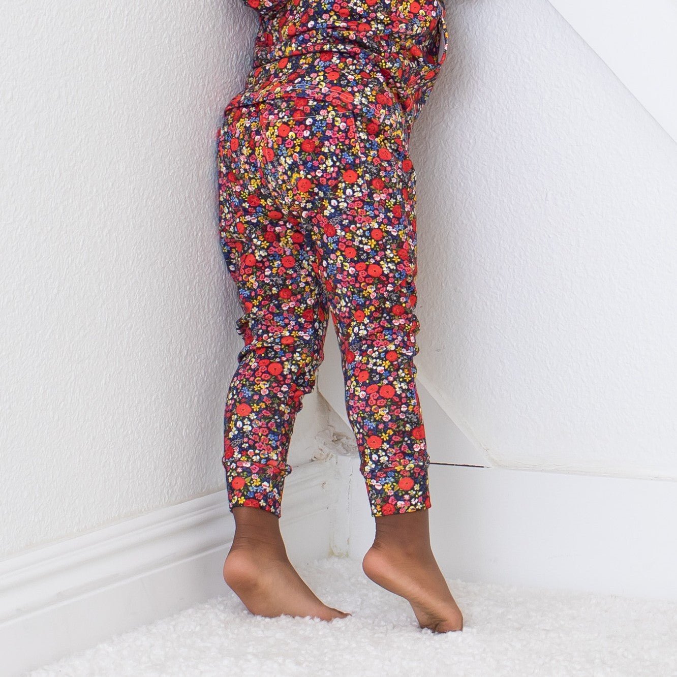 Bestaroo - Bamboo - Midnight Petals Relaxed Fit Jogger