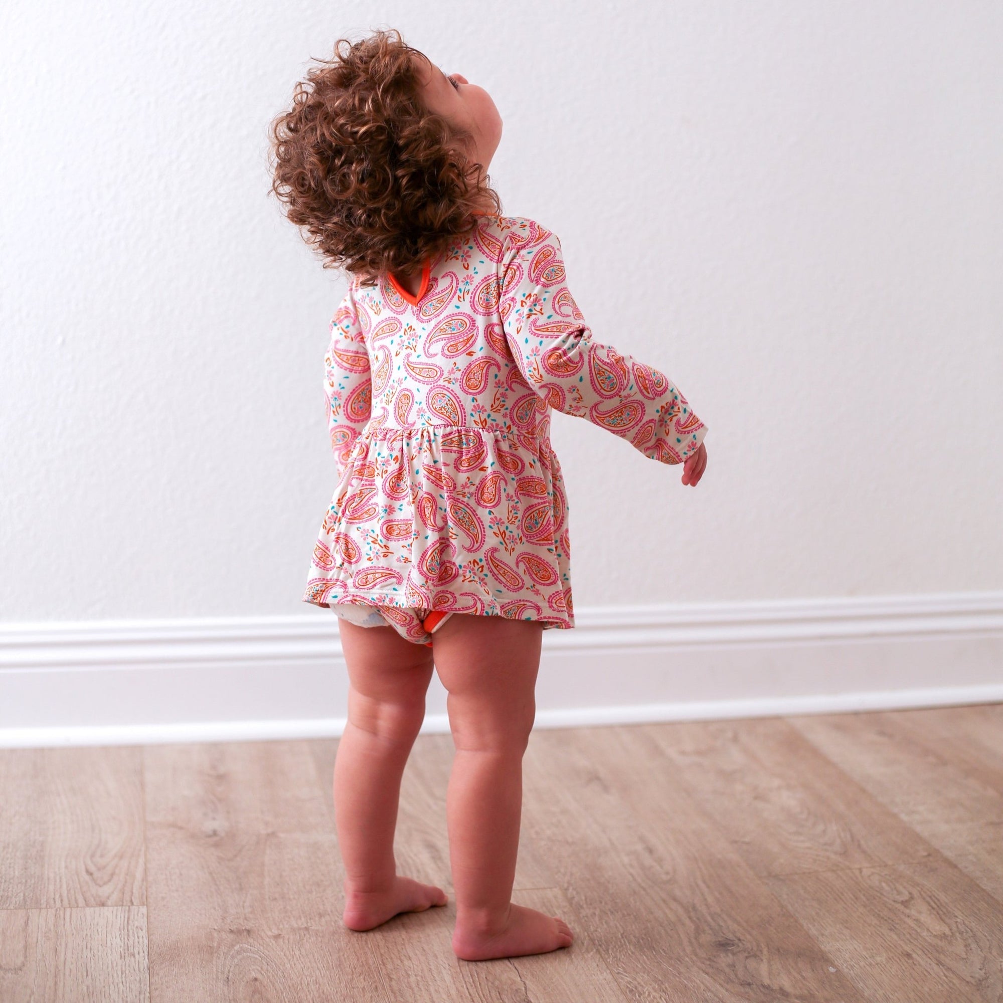 Bestaroo - Paisley Bodysuit Dress