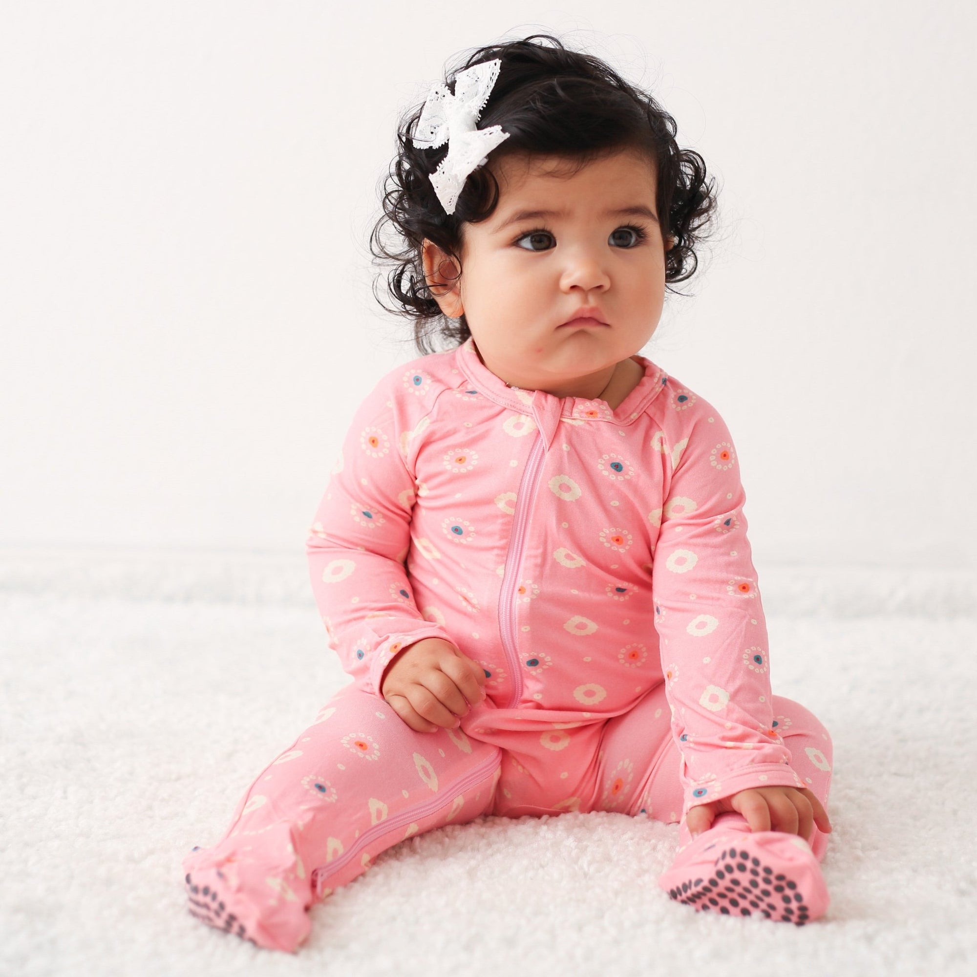 Bestaroo - Pink Petals Footie