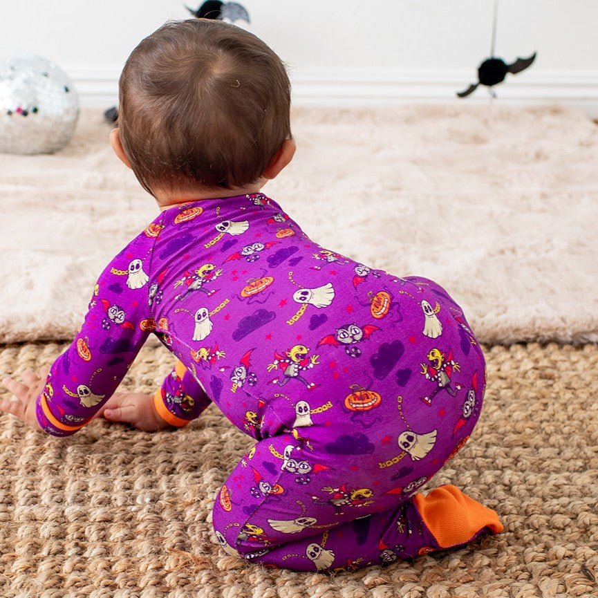 Bestaroo - Bamboo - Purple Boo Crew Footie