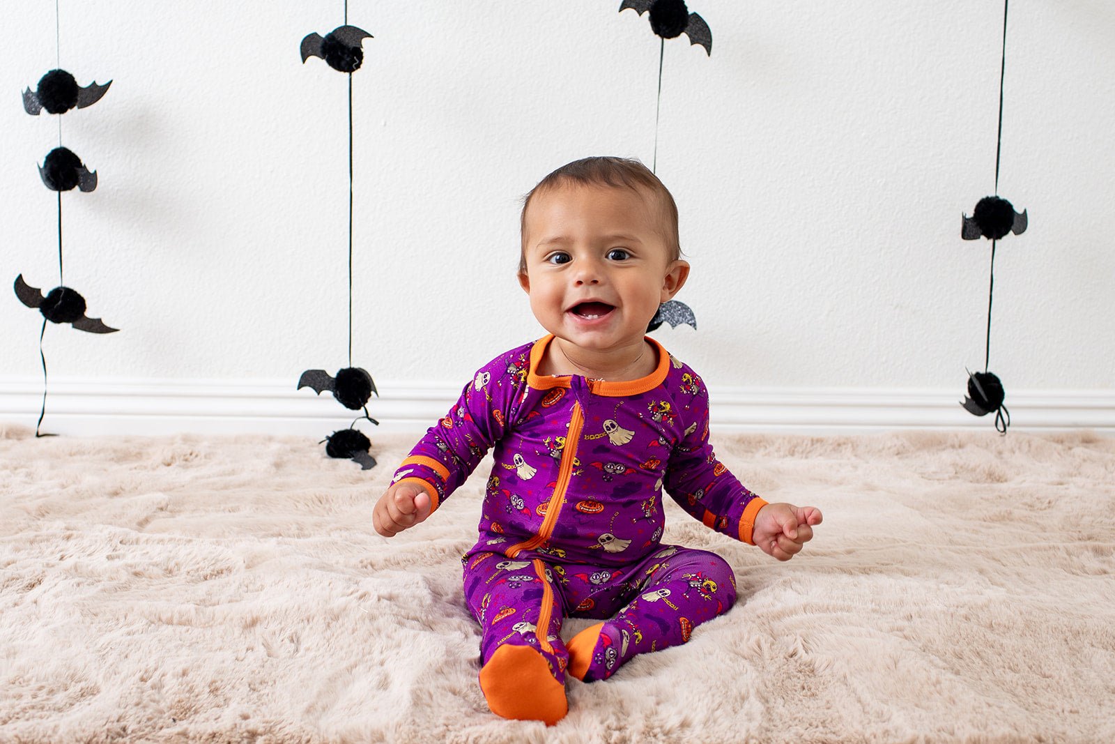 Bestaroo - Bamboo - Purple Boo Crew Footie