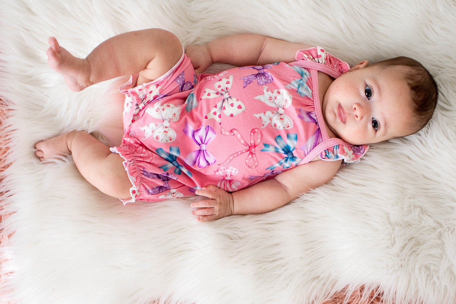 Bestaroo - Bamboo - Twinkle Ties Bubble Romper