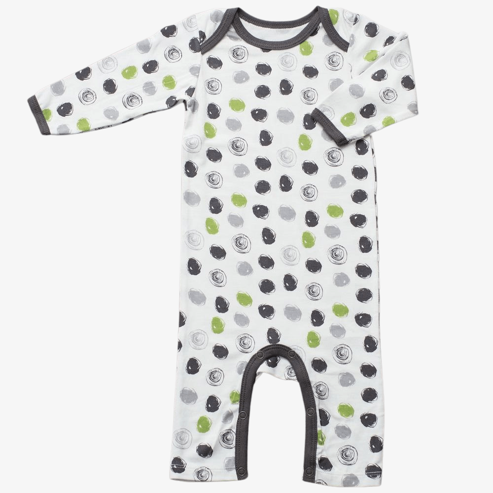 Bestaroo - Bamboo - Circle Green Romper
