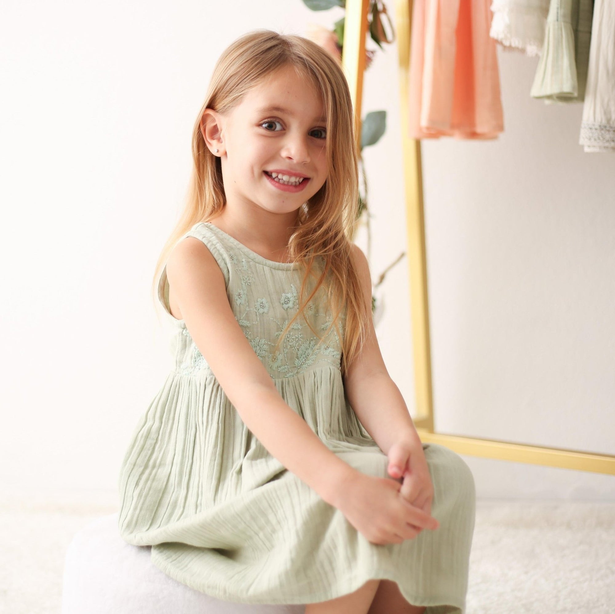 Bestaroo - farrah dress in sage