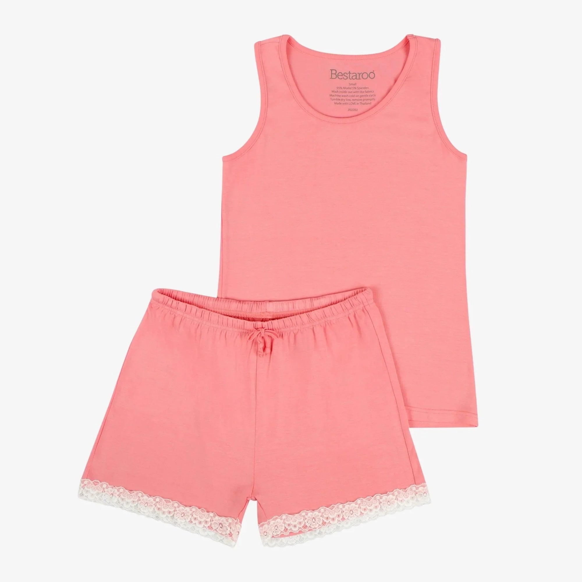 Bestaroo - Hot Pink Women's Short Loungewear