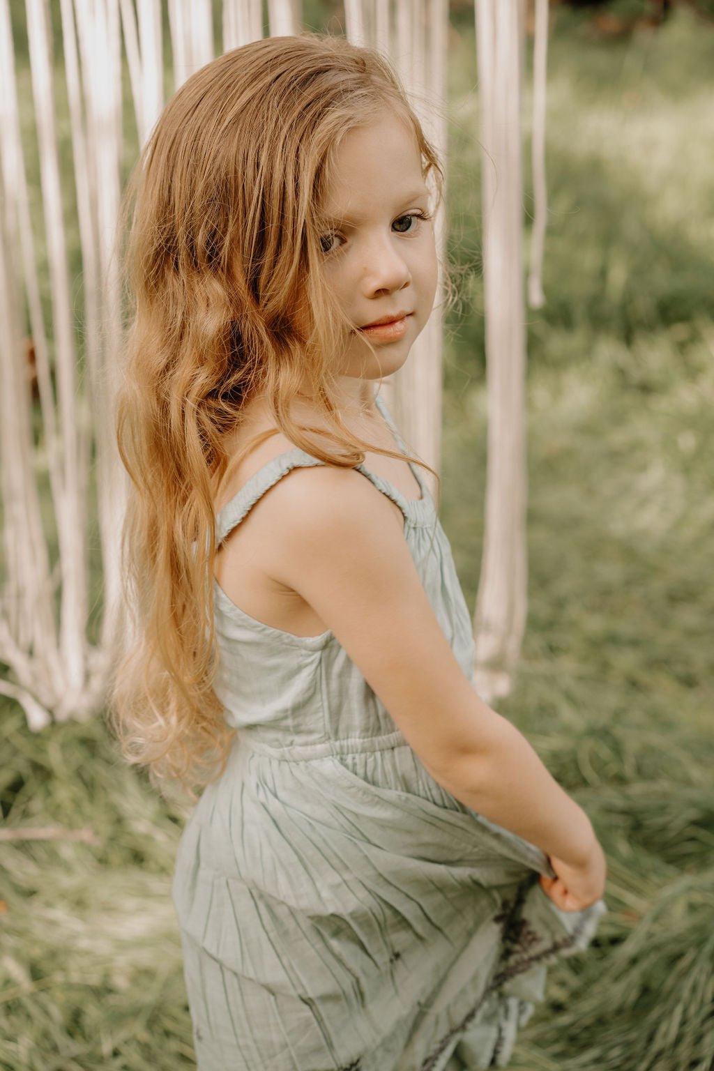 Bestaroo - leila dress in sage