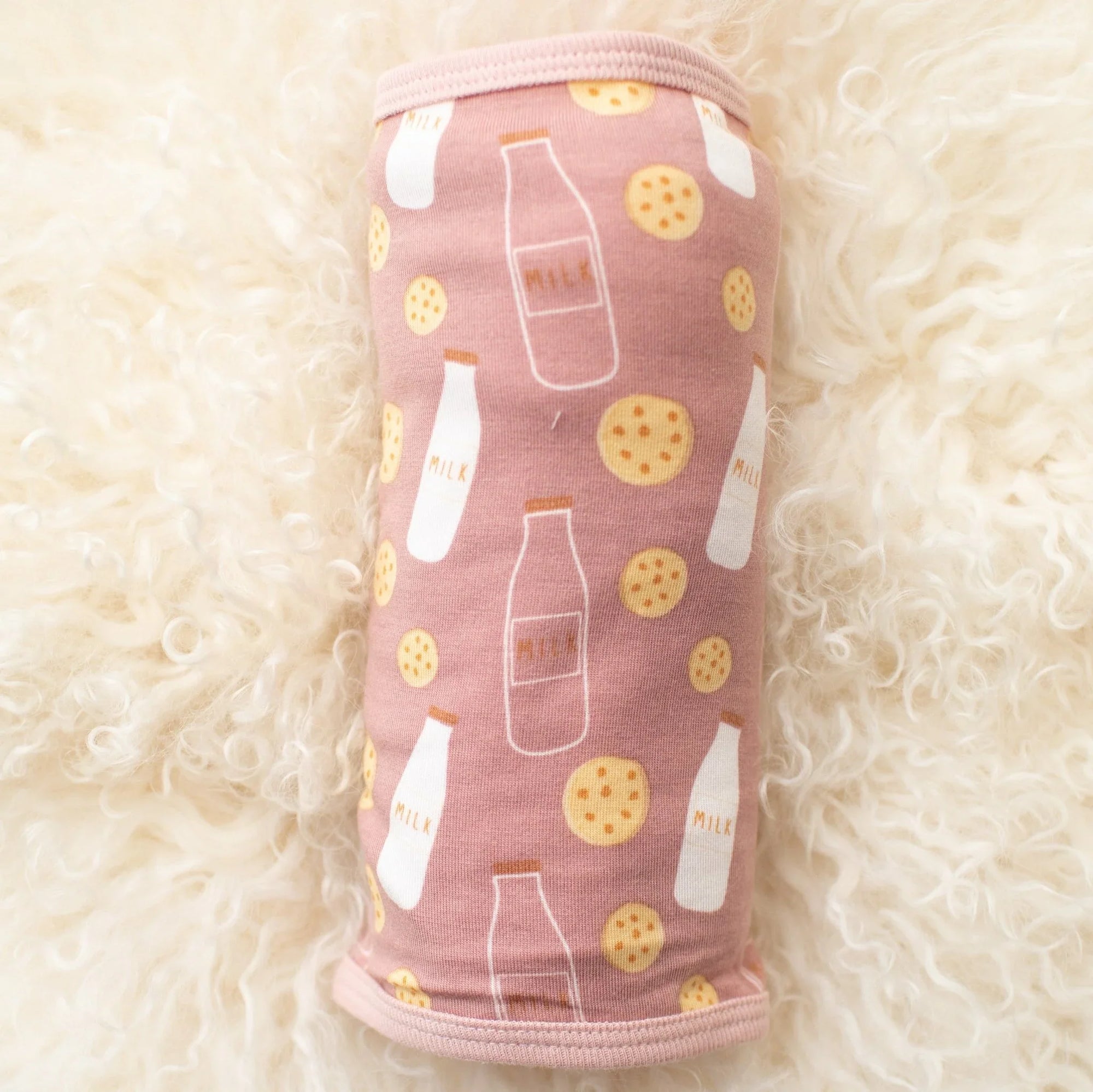 Bestaroo - Milk N' Cookies Pink Swaddle