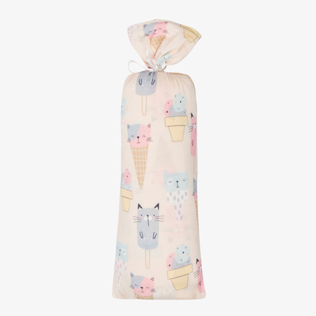 Ice Cream Paw-ty Pink Swaddle