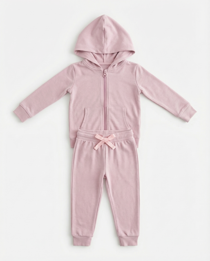 Blush Zipper Hoodie - Bestaroo