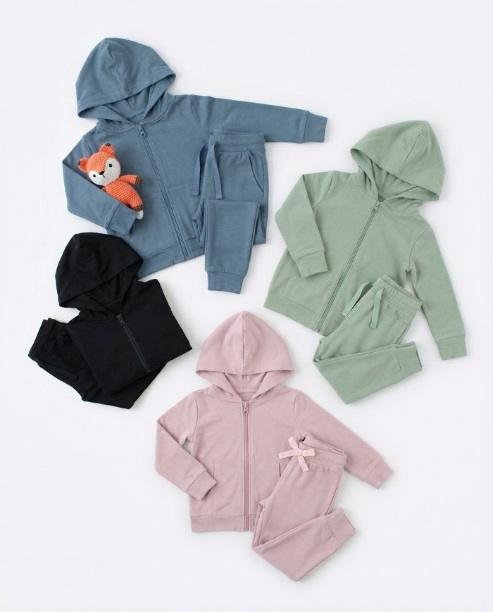 Blush Zipper Hoodie - Bestaroo