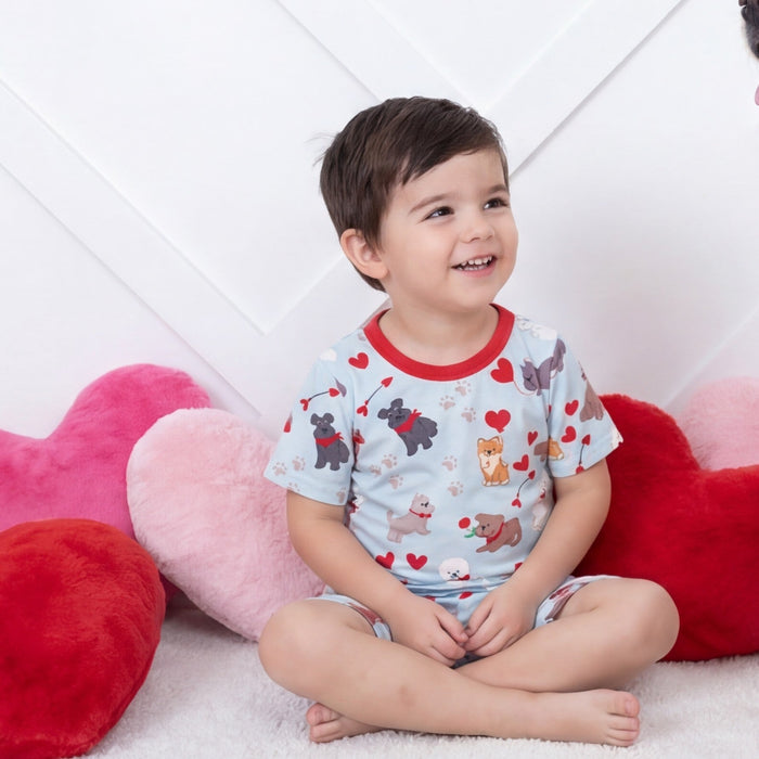 Puppy Love Shorts PJs - Bestaroo