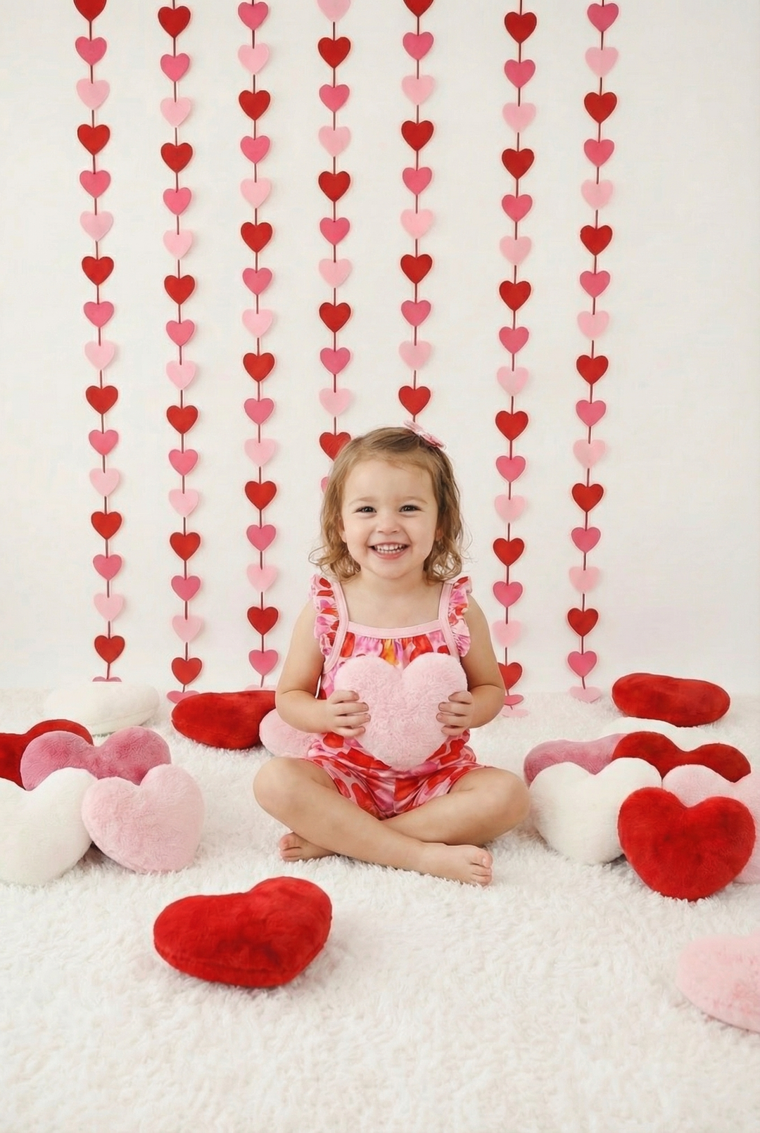 Love Hearts Flutter Tank & Shorts