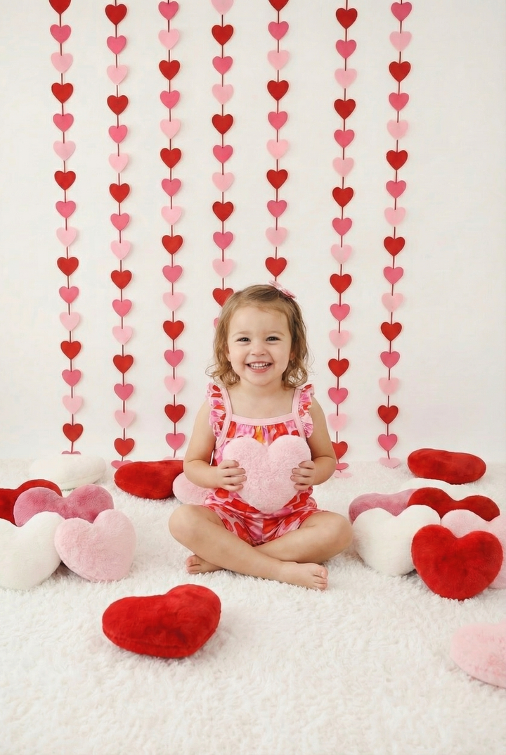 Love Hearts Flutter Tank & Shorts