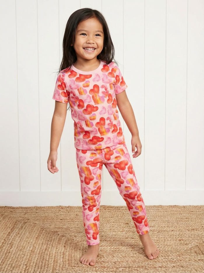 Love Hearts S/S Pajama - Bestaroo