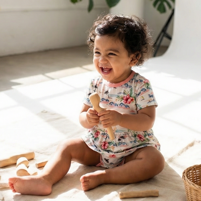 Aloha S/S Bodysuit Dres - Bestaroo