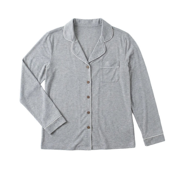 Pearl Grey Women's Cloud Top - Bestaroo