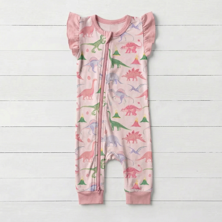 Rosy Rex Romper