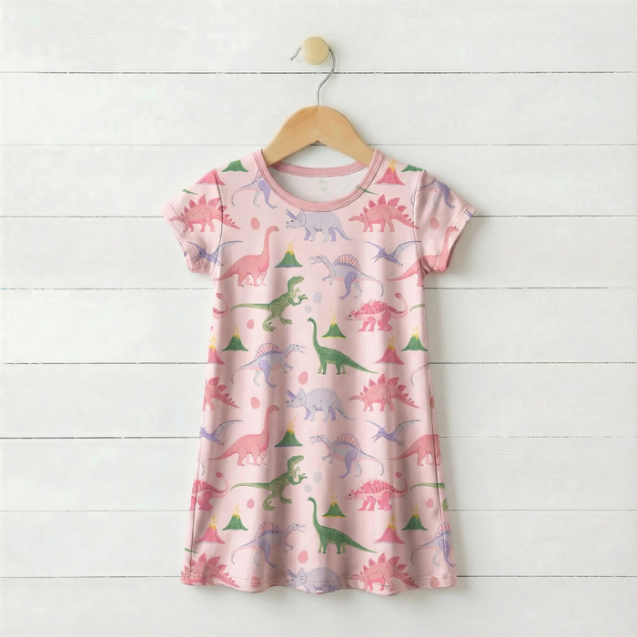 Rosy Rex A-Line Dress - Bestaroo