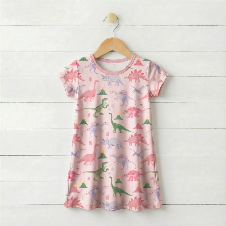 Rosy Rex A-Line Dress
