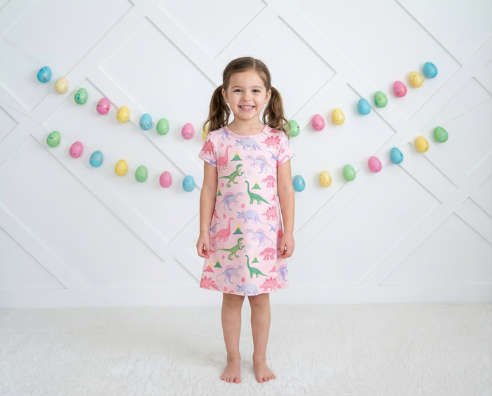 Rosy Rex A-Line Dress - Bestaroo