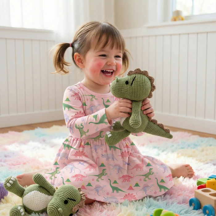 Rosy Rex L/S Dress - Bestaroo