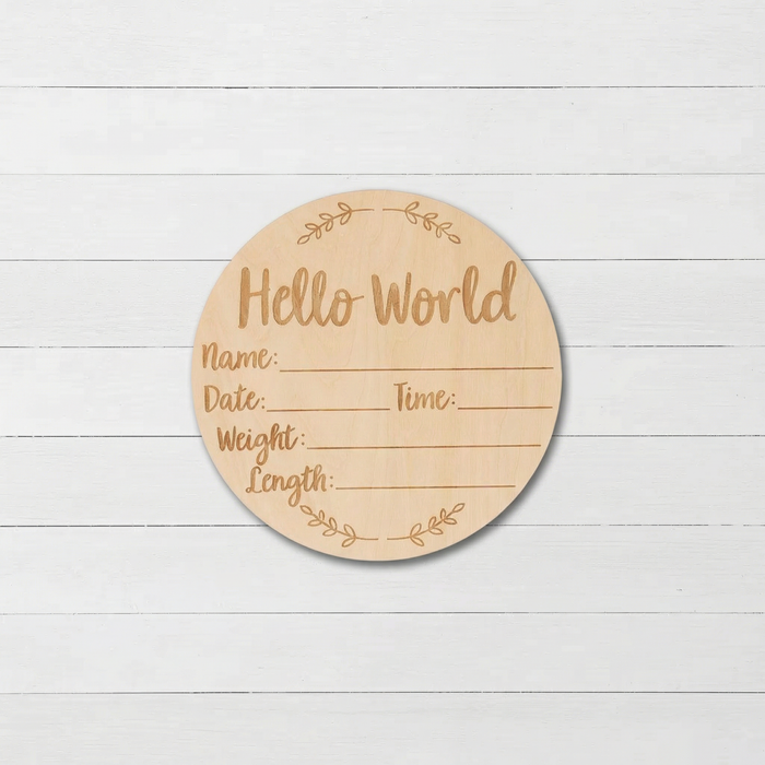 Baby Announcement Sign - Bestaroo