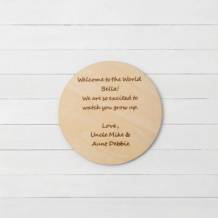 Wooden Baby Name Sign - Bestaroo