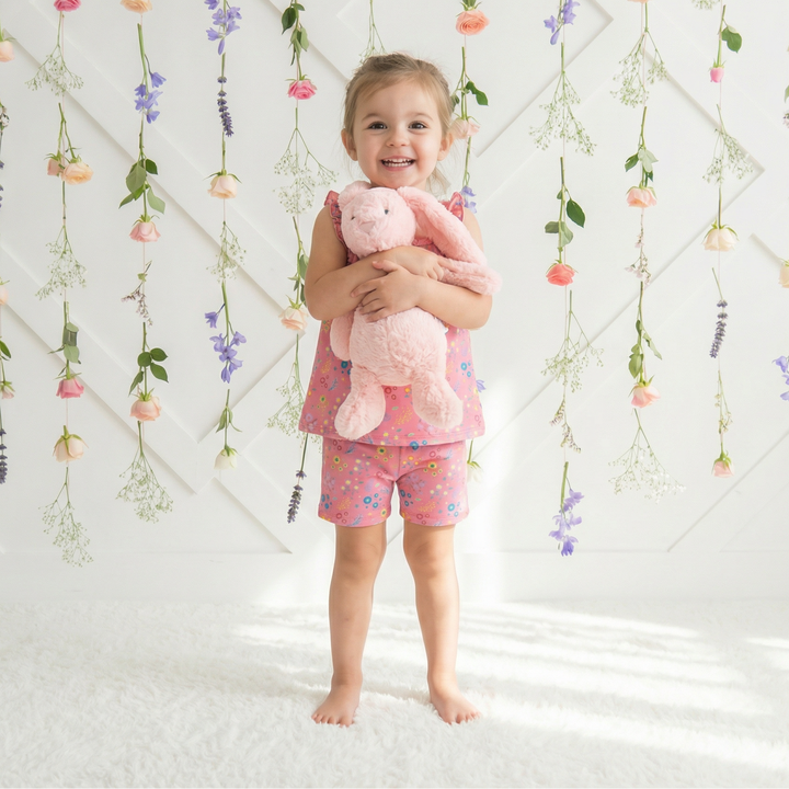 Flower Confetti Flutter Tank &amp; Shorts