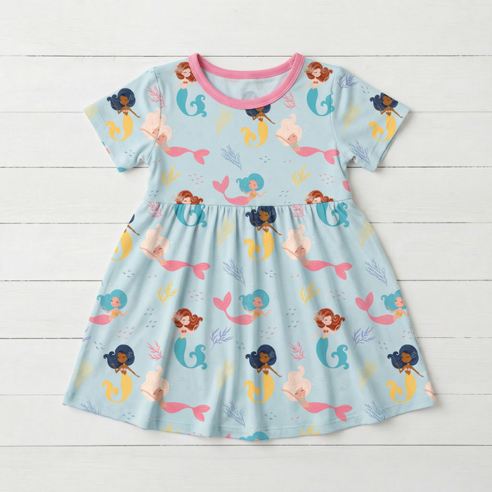 Coral Cuties S/S Dress - Bestaroo