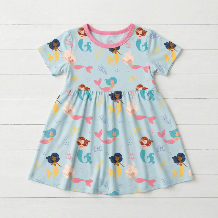 Coral Cuties S/S Dress