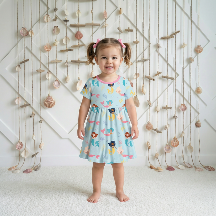 Coral Cuties S/S Dress - Bestaroo