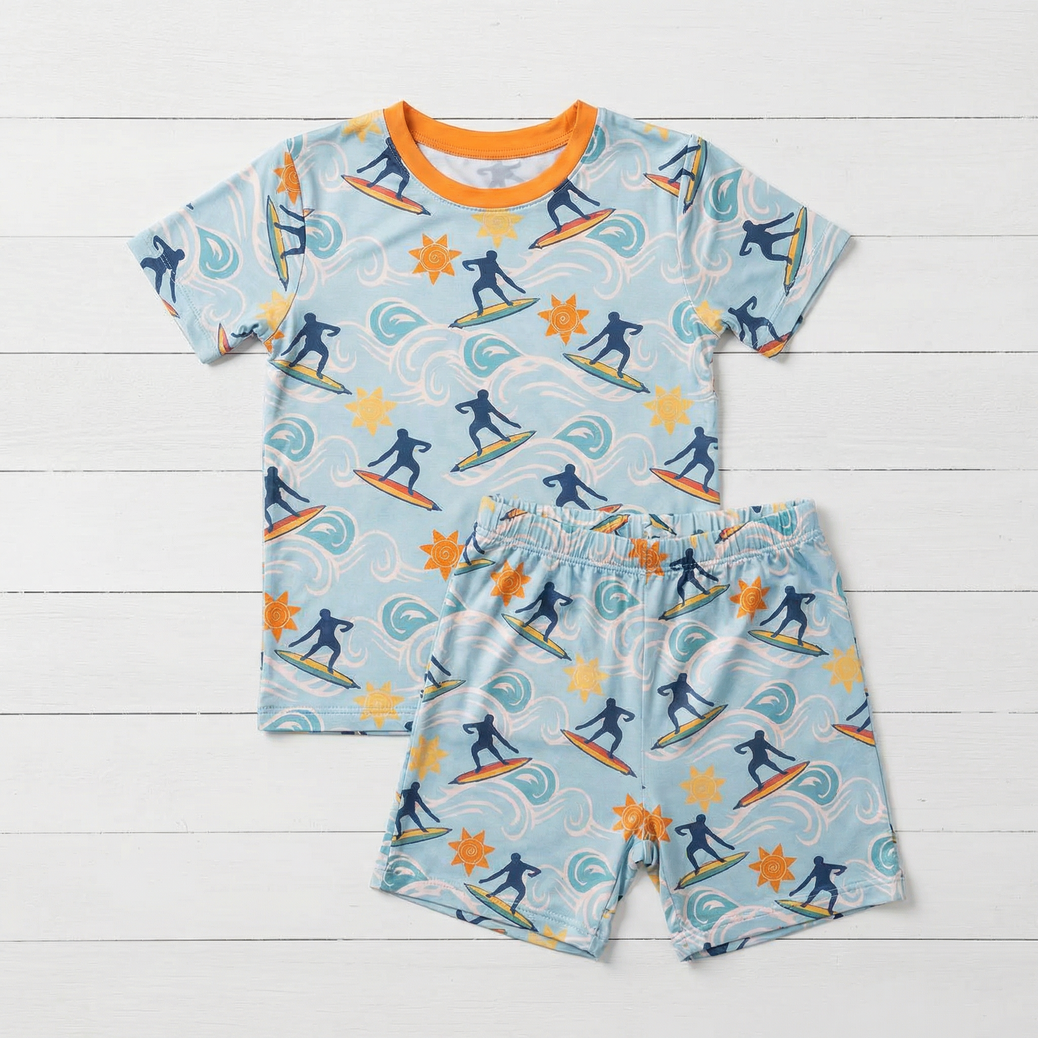 Beach Break  Shorts Set Pajama - Bestaroo
