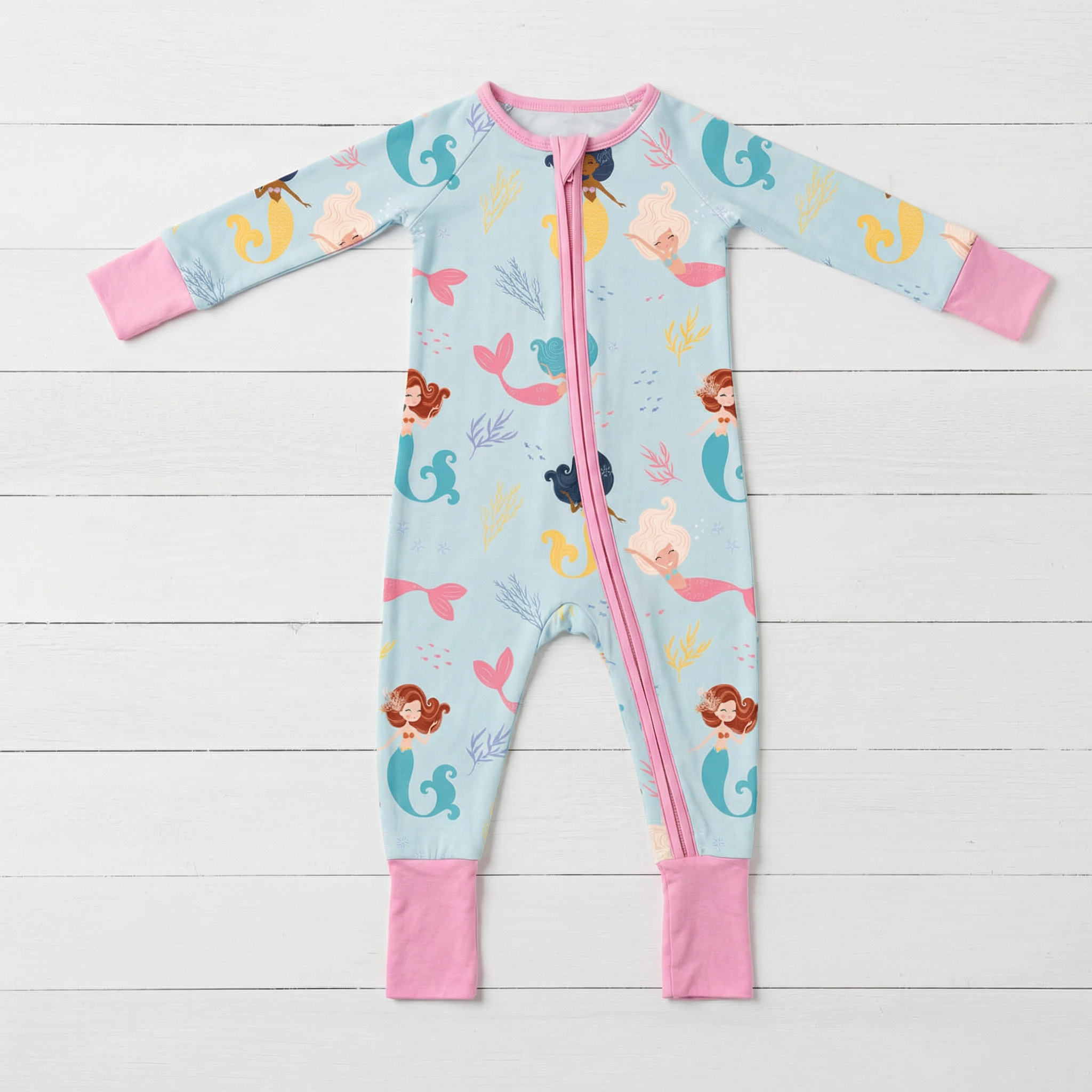Coral Cuties Convertible Coverall