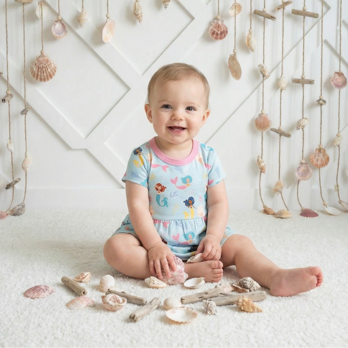 Coral Cuties S/S Bodysuit Dres - Bestaroo