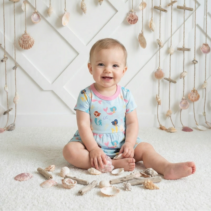 Coral Cuties S/S Bodysuit Dres
