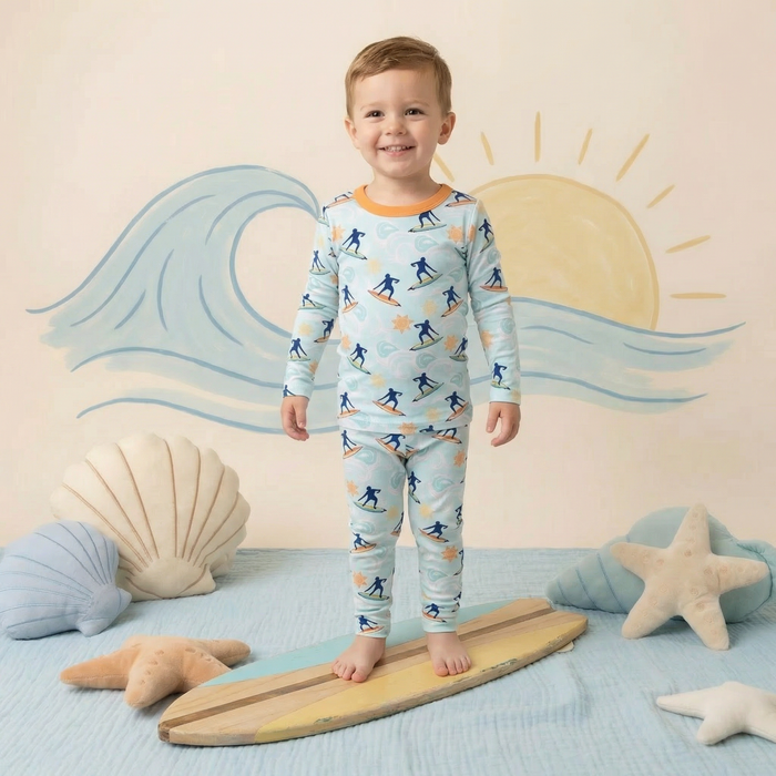Beach Break  L/S Pajama - Bestaroo