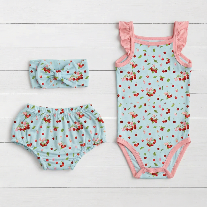 Cherry Kiss Bloomer Set - Bestaroo
