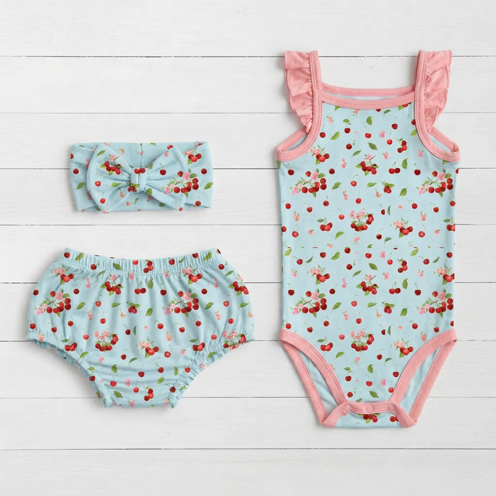 Cherry Kiss Bloomer Set